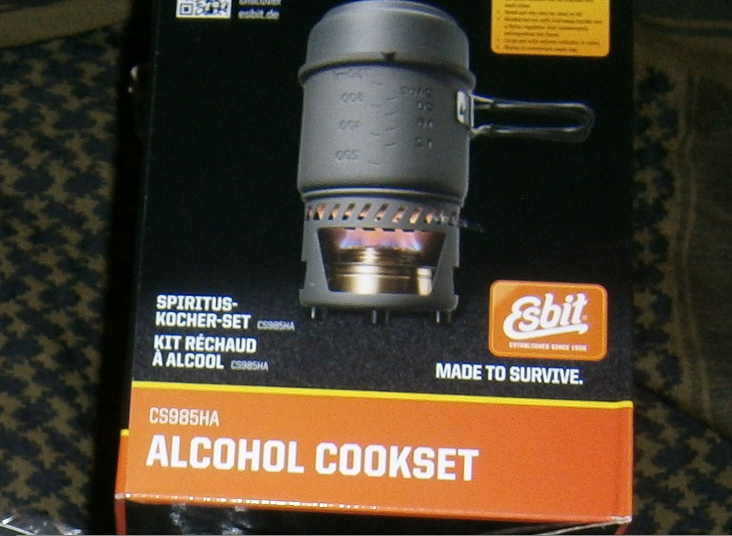 First impressions of Esbit Dual Fuel Cook Set